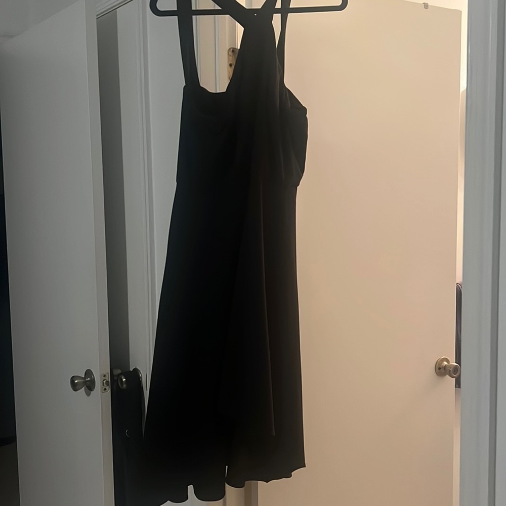 Black strap Dress
